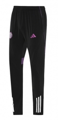 25-26 Manchester United Black(Purple Logo) Thailand Soccer Coat Pants-LH