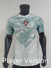 Player Version 26-27 Portugal Away White Thailand Soccer Jersey AAA-0871