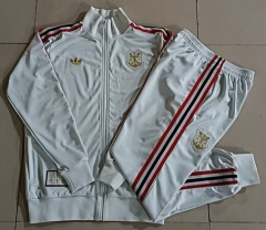 2025-2026 Flamengo Light Gray Thailand Soccer Jacket Uniform-815