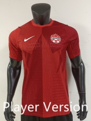Player Version 26-27 Canada Home Red Thailand Soccer Jersey AAA-0871
