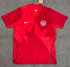 (S-4XL) 2026 World Cup Canada Home Red Thailand Soccer Jersey AAA-4847