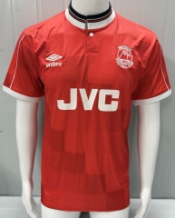 Retro Version 87-90 Aberdeen Home Red Thailand Soccer Jersey AAA-503