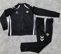 2025-2026 Real Betis Black Thailand Soccer Jacket Uniform-411