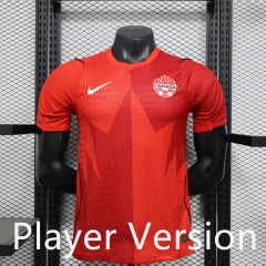 Player Version 26-27 Canada Home Red Thailand Soccer Jersey AAA-888