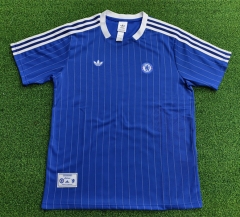 (S-4XL) 25-26 Retro Version Chelsea Blue Thailand Soccer Jersey AAA-9926