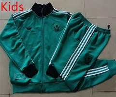 25-26 Liverpool Green Kids/Youth Soccer Jacket Uniform-815