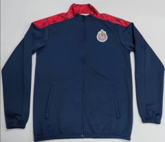 25-26 Deportivo Guadalajara Royal Blue Thailand Soccer Jacket-912