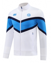 25-26 Napoli White Thailand Soccer Jacket-LH