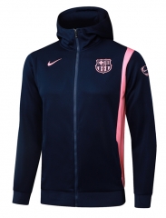 25-26 Barcelona Cyan Thailand Soccer Jacket-815