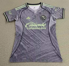 2025-2026 Club America 2nd Away Grey Thailand Women Soccer Jersey AAA-912