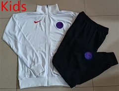 25-26 Paris SG White Kids/Youth Soccer Jacket Uniform-815