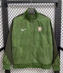 25-26 Chelsea Green Thailand Soccer Trench Coat-8268