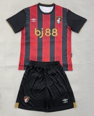 25-26 AFC Bournemouth Home Red&Black Soccer Uniform-AY