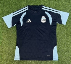 26-27 Argentina Cyan Thailand Training Soccer Jersey AAA-416