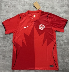 (S-4XL)2026 World Cup Canada Home Red Thailand Soccer Jersey AAA-4506