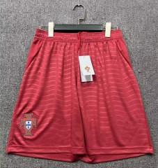 2026 World Cup Portugal Home Red Thailand Soccer Shorts