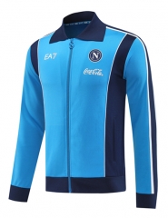 25-26 Napoli Color Blue Thailand Soccer Jacket-LH