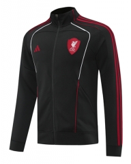 25-26 Liverpool Black Thailand Soccer Jacket-LH