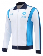25-26 Napoli White Thailand Soccer Jacket -LH