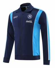 25-26 Napoli Royal Blue Thailand Soccer Jacket-LH