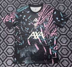 (S-4XL) 26-27 Special version Liverpool Black&Pink Thailand Soccer Jersey AAA-2483