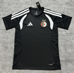 (S-4XL) 2026 World Cup Algeria Black Thailand Training Soccer Jersey AAA-4506