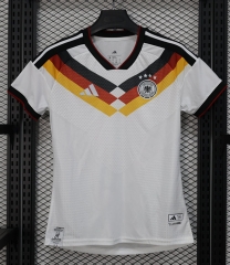 26-27 Germany Home White Women Thailand Soccer Jersey AAA-888