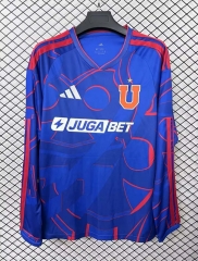 (S-4XL) 26-27 Universidad de Chile Home Blue Thailand Soccer Jersey AAA-2044