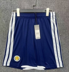 26-27 Scotland Home Royal Blue Thailand Soccer Shorts