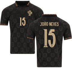 25-26 Special Version Portugal Black (João Neves #15) Thailand Soccer Jersey AAA-4506