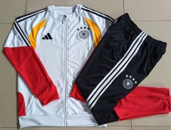 26-27 Germany White Thailand Soccer Jacket Unifrom-815