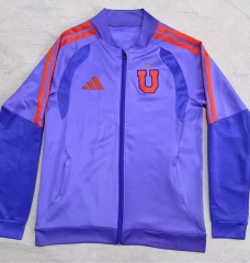 26-27 Universidad de Chile Purple Thailand Soccer Jacket-2044