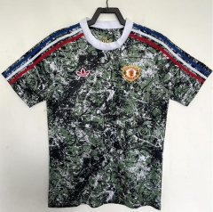 26-27 Special version Manchester United Camouflage Color Thailand Soccer Jersey AAA-811