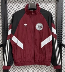 (S-3XL) 25-26 Ajax Maroon Thailand Waterproof Coat-7209
