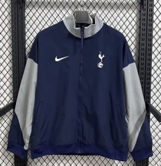 25-26 Tottenham Hotspur Royal Blue Waterproof Coat-7209