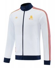 25-26 Roma White Thailand Soccer Jacket-LH