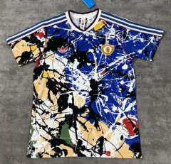 (S-4XL) 26-27 Rose Joint version Manchester United Blue&Black Thailand Soccer Jersey AAA-403