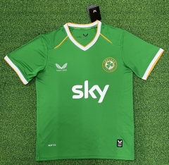 (S-4XL) 26-27 Ireland Home Green Thailand Soccer Jersey AAA-403