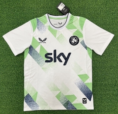(S-4XL) 26-27 Ireland Away White Thailand Soccer Jersey AAA-403