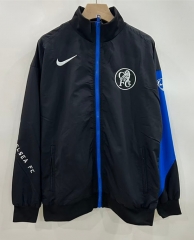 25-26 Chelsea Black Thailand Embroidered Trench Coats-0255