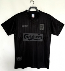 Retro Version 1995-1996 Liverpool Black Thailand Soccer Jersey AAA-811