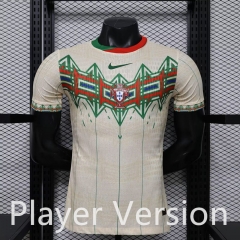 Player Version 26-27 Special Version Portugal Beige Thailand Soccer Jersey AAA-888