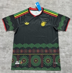 (S-4XL) 2026 World Cup Jamaica Away Black Thailand Soccer Jersey AAA-4506