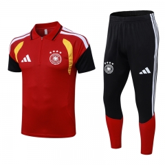 26-27 Germany Red Thailand Polo Uniform-9926