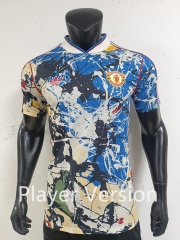 Player version 26-27 Special Version Manchester United Blue Thailand Soccer Jersey AAA-0871