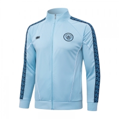 25-26 Manchester City Light Blue Thailand Soccer Jacket-815