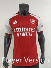 Player Version 26-27 Arsenal Home Red Thailand Soccer Jersey AAA-0871
