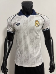 26-27 Real Madrid White Thailand Polo Shirt-SJ