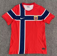(S-4XL) 2026 World Cup Norway Home Red Thailand Soccer Jersey AAA-512