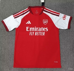 (S-4XL) 26-27 Arsenal Home Red Thailand Soccer Jersey AAA-5378
